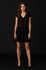 Winter Elegance Knit Dress
