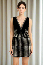 Checkmate Chic Label Dress