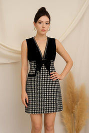 Checkmate Chic Label Dress