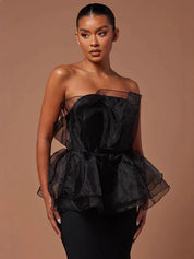 Strapless Maxi Dress - thelatestlabels