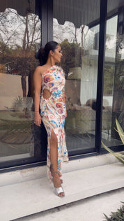 Oceana One-Shoulder Maxi Dress