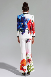 Elara Floral Printed Blazer Label Set
