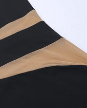 Midnight Cut-Curve Strapless Bodycon Dress