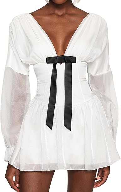 The Enchanted Bow Mini Dress