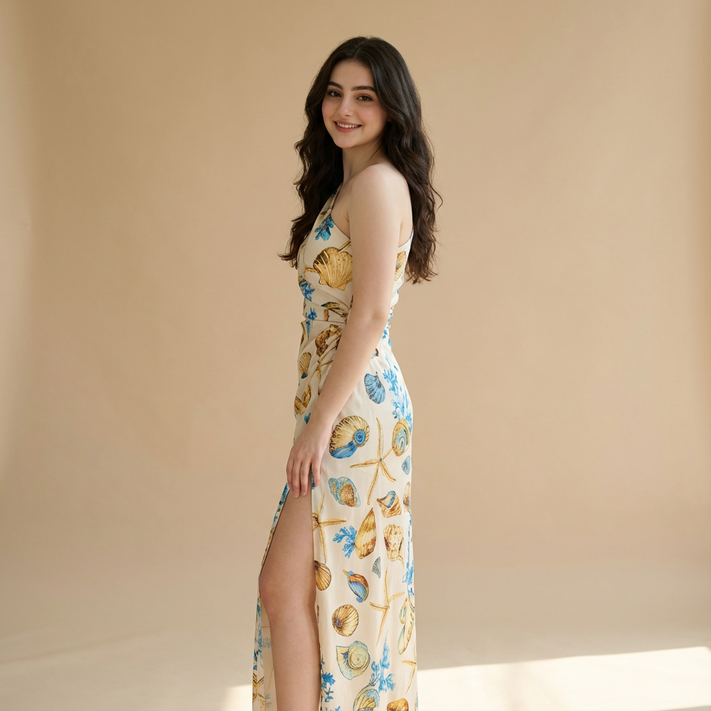 Oceana One-Shoulder Maxi Dress