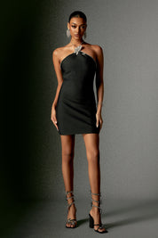 Crystal Halter Dress
