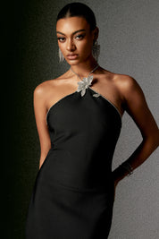 Crystal Halter Dress