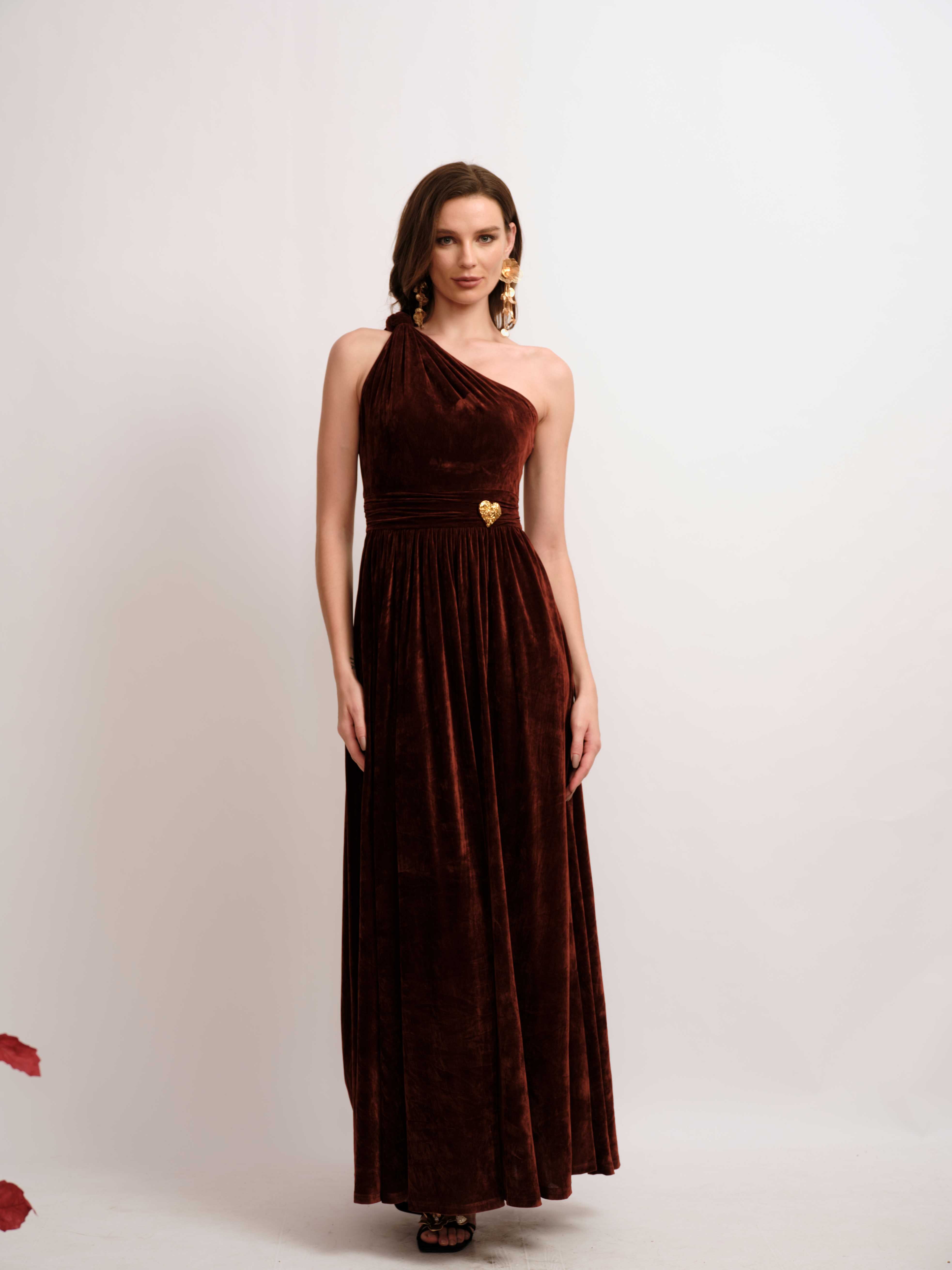 Velour Charm Gown