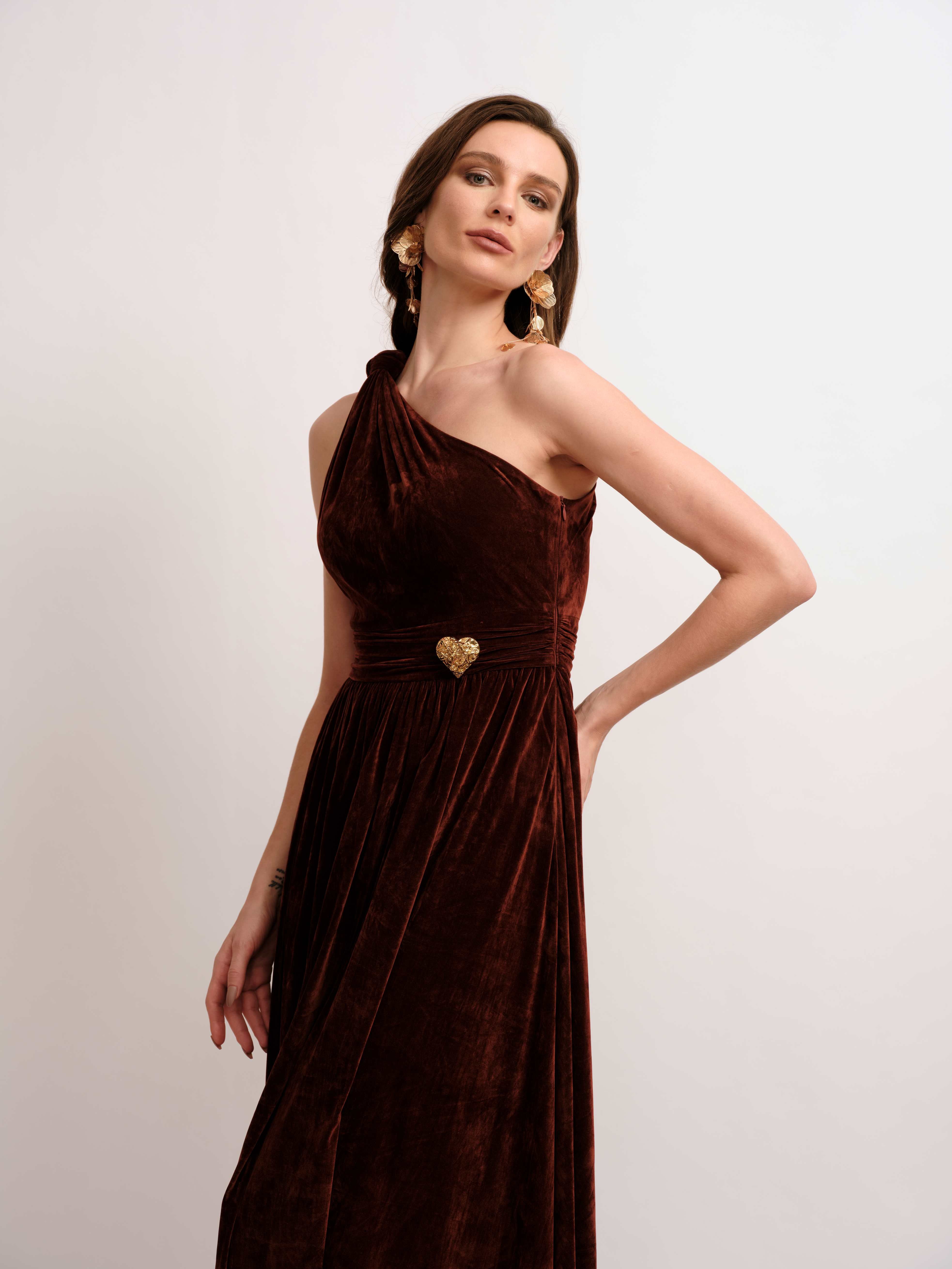 Velour Charm Gown
