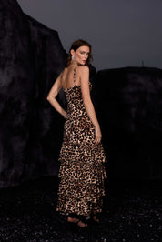 Wild Allure Tiered Maxi Dress