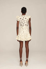Vintage Bloom Lace Dress