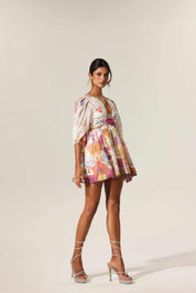 Floral Mirage Tunic Dress