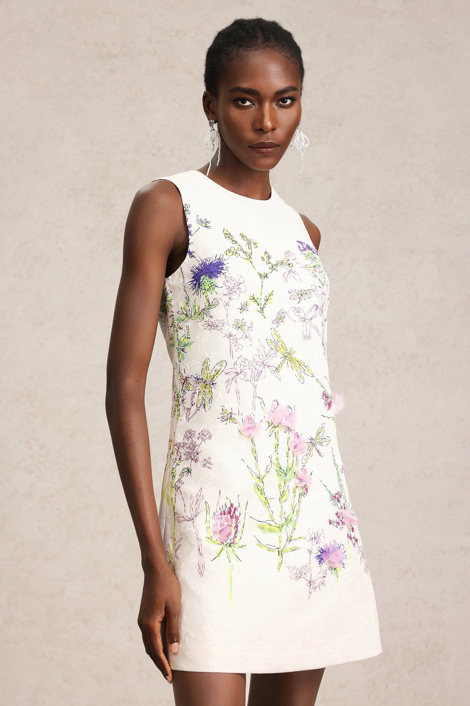 Petite Fleur Shift Dress