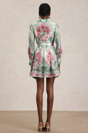Emerald Bloom Dress