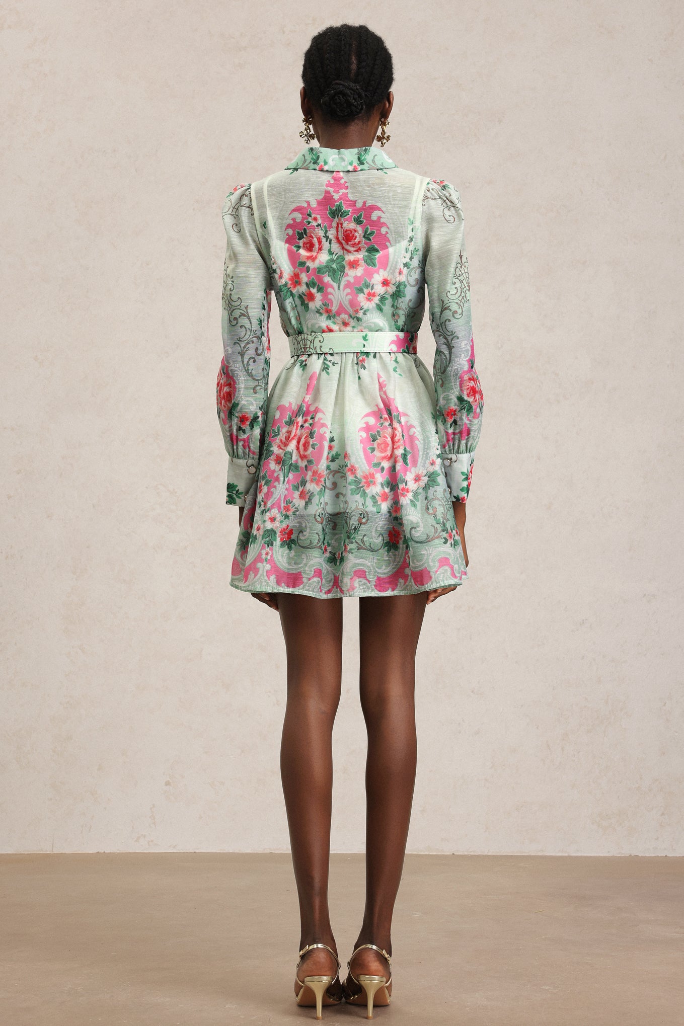 Emerald Bloom Dress