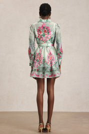 Emerald Bloom Dress