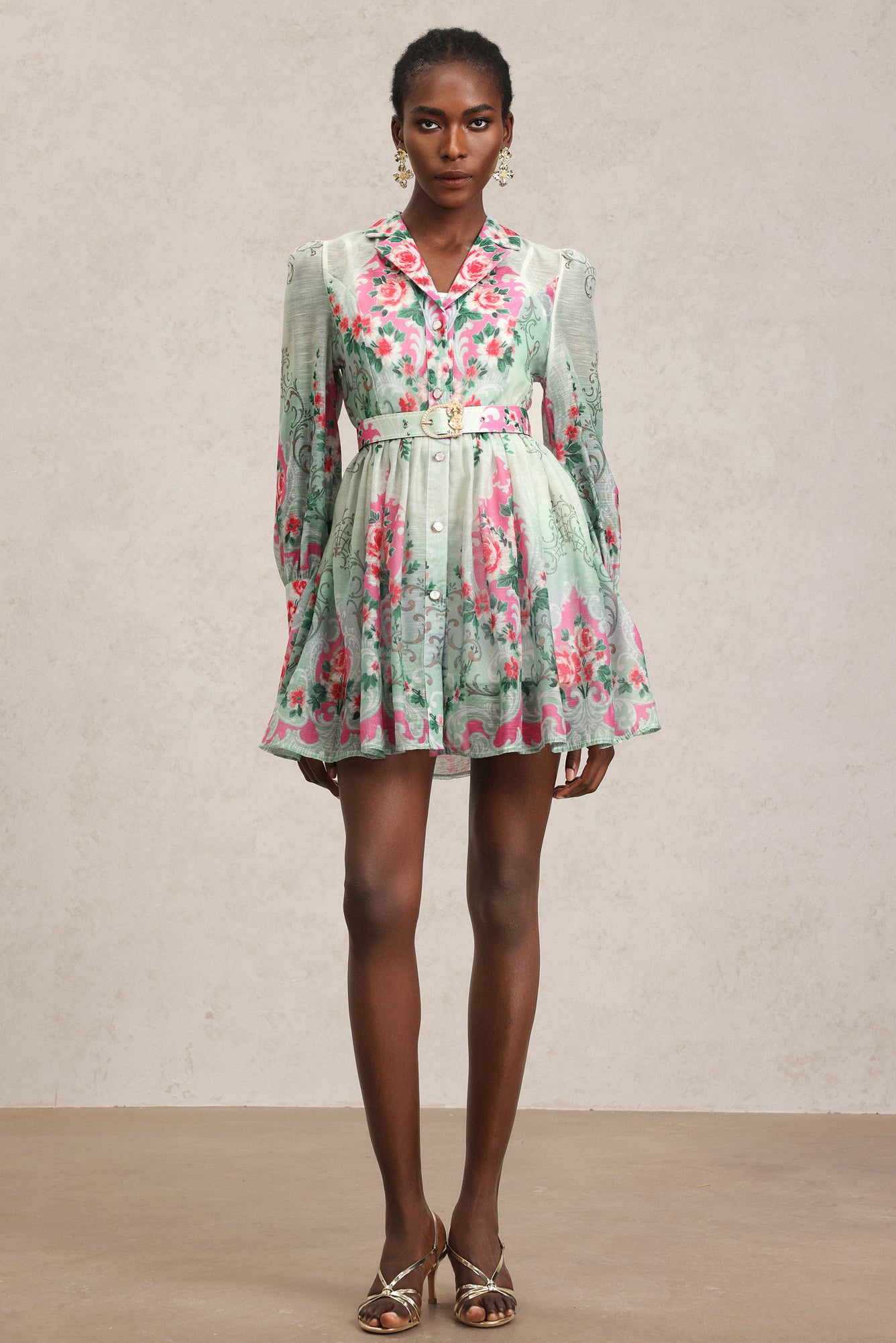 Emerald Bloom Dress