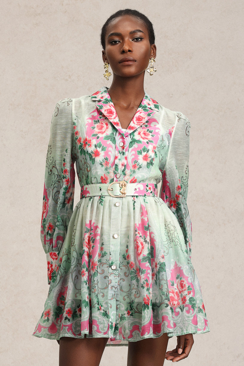 Emerald Bloom Dress