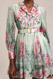 Emerald Bloom Dress