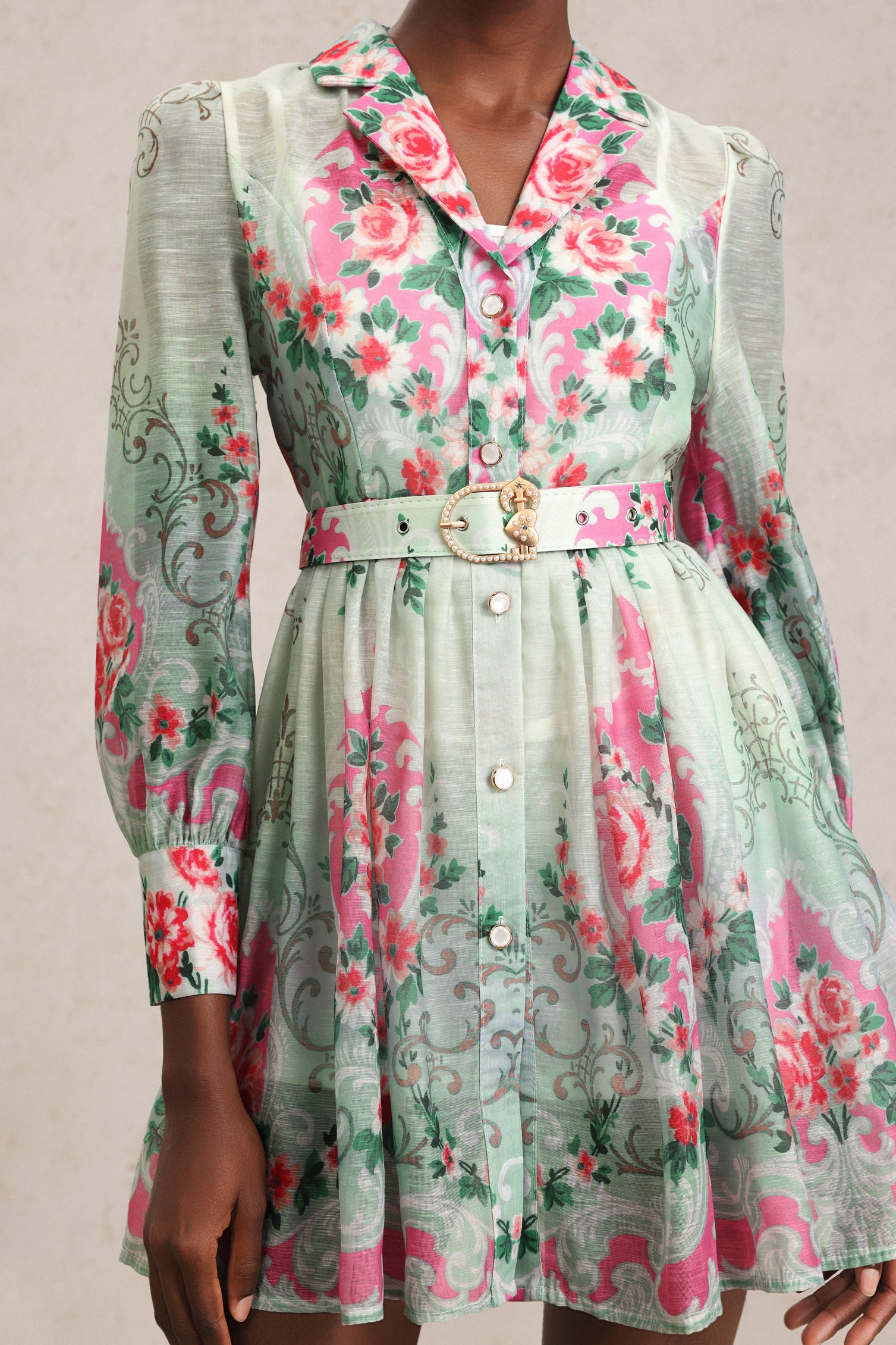 Emerald Bloom Dress