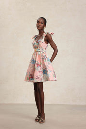 Blush Bloom Mini Dress