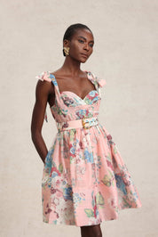 Blush Bloom Mini Dress