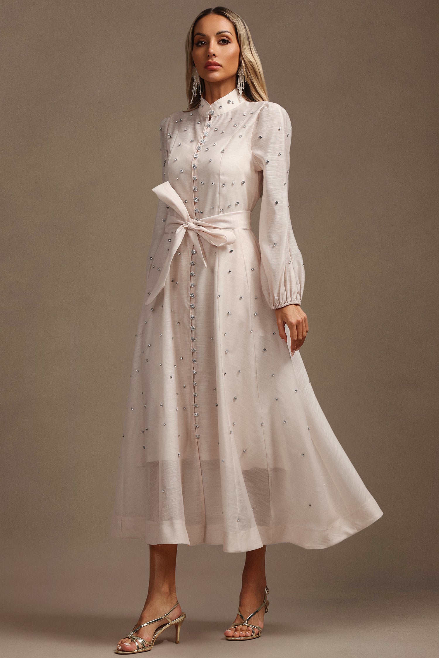 Peach Eclipse Dress