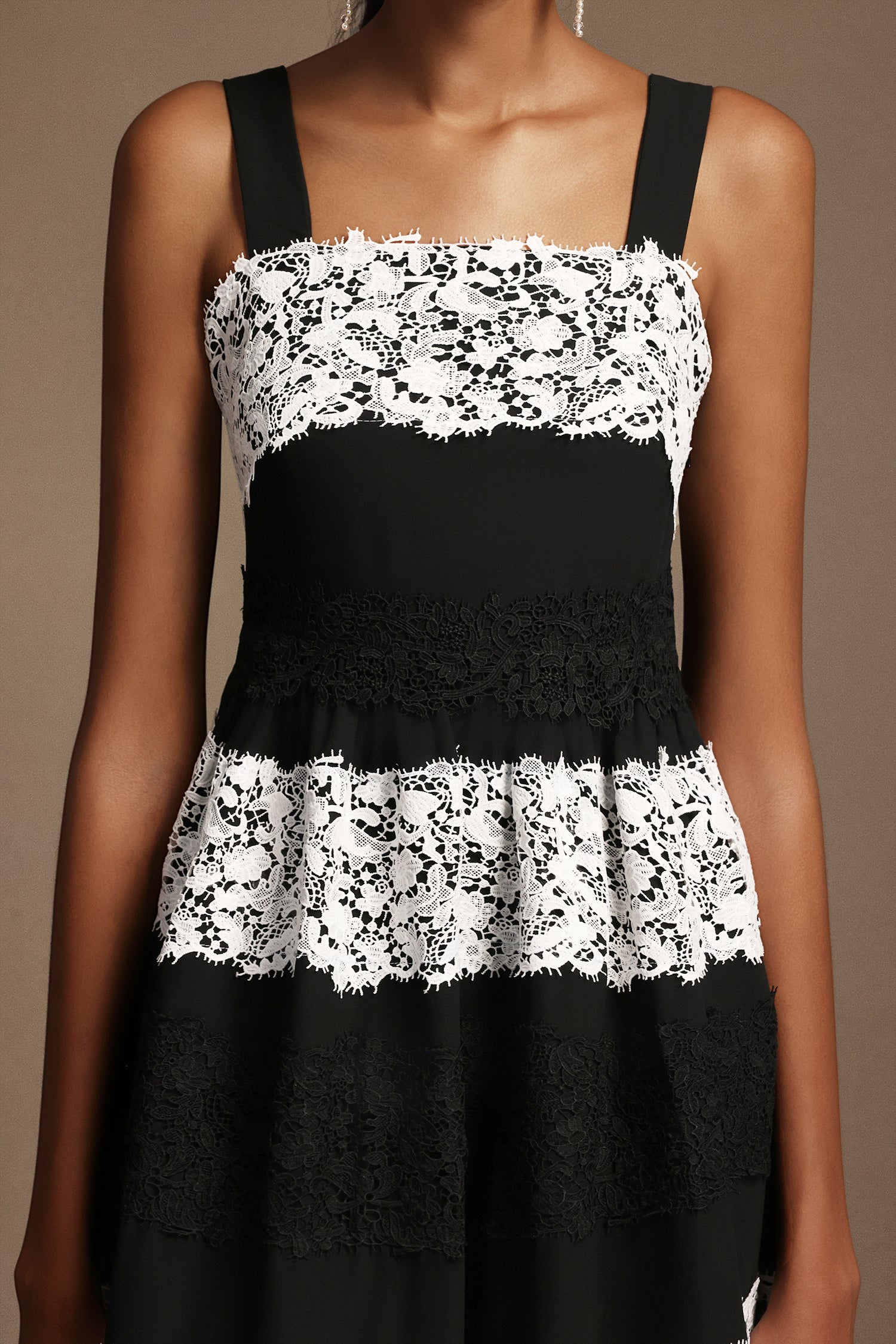 Monochrome Lace Harmony