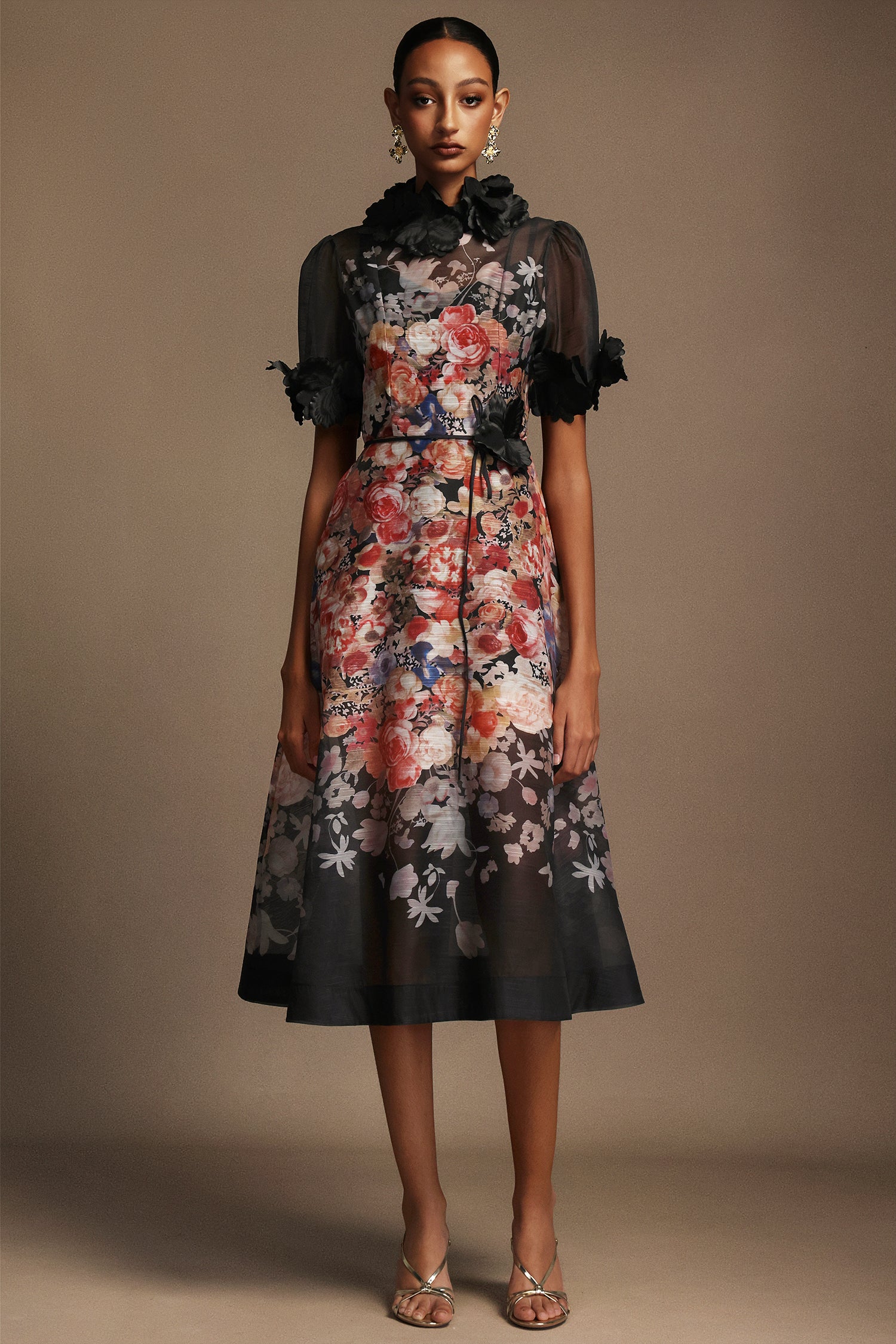 Twilight Garden A-line Dress