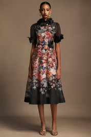 Twilight Garden A-line Dress