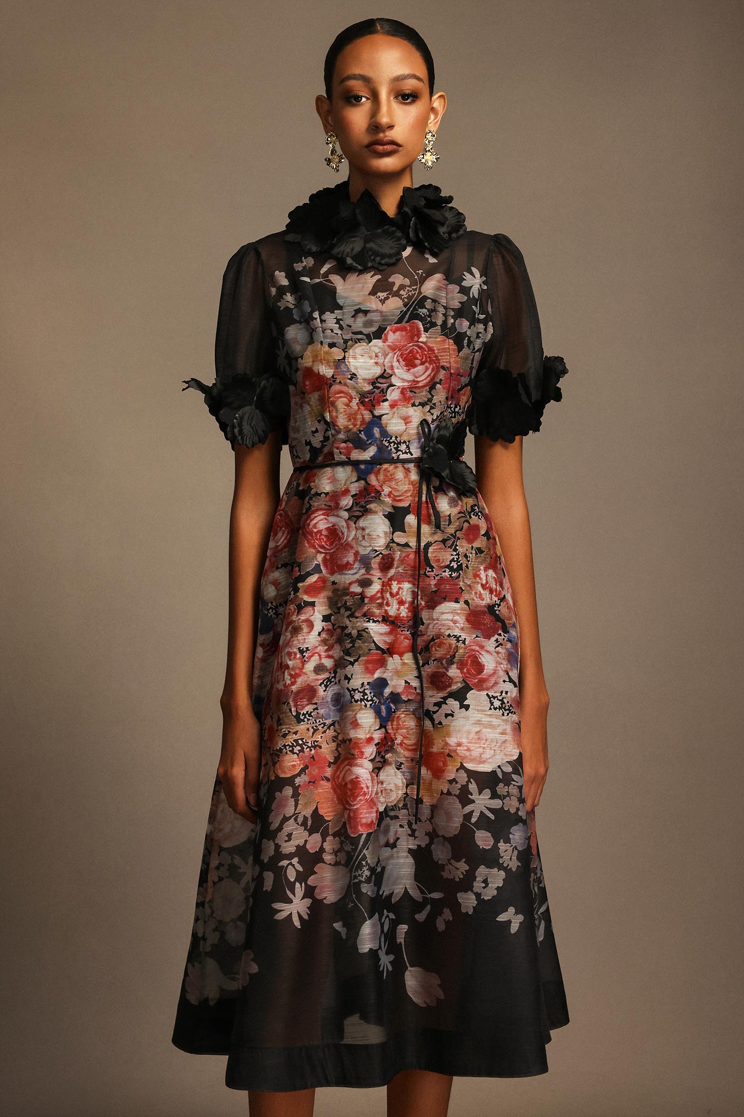 Twilight Garden A-line Dress