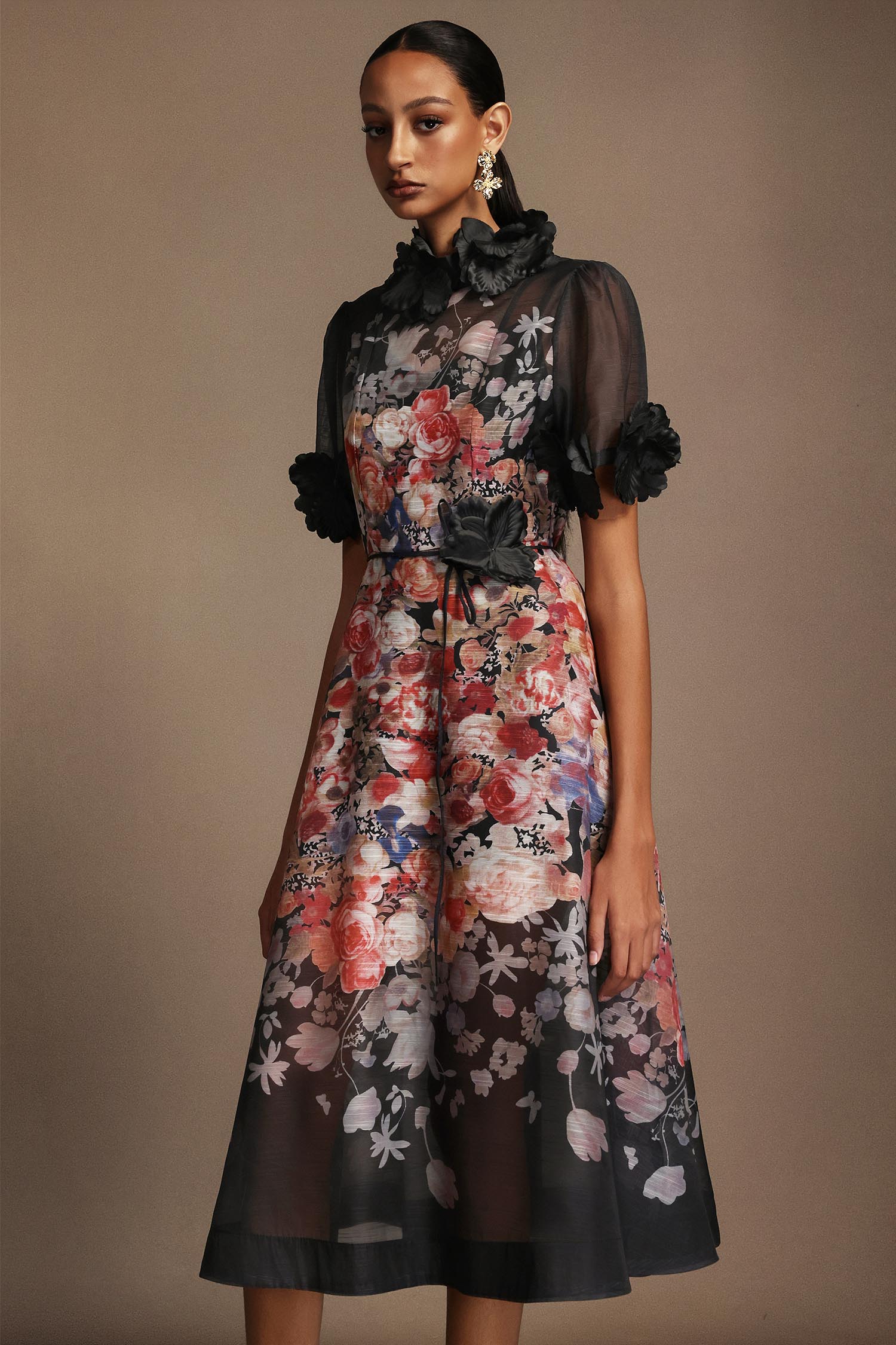Twilight Garden A-line Dress