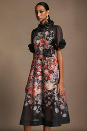 Twilight Garden A-line Dress