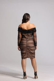 Shadow Whisper Bodycon
