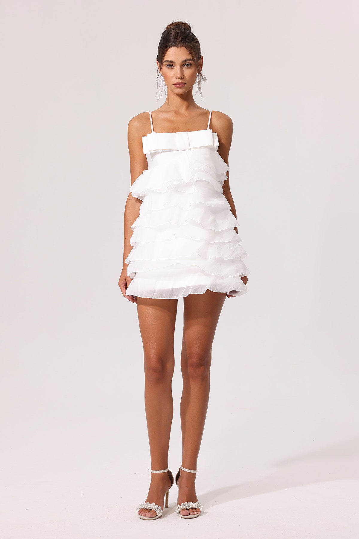 Puffy Layered Cocktail Dress