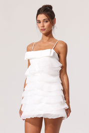 Puffy Layered Cocktail Dress