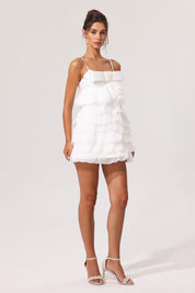 Puffy Layered Cocktail Dress