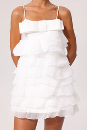 Puffy Layered Cocktail Dress