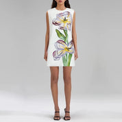 Floral Essence Yellow Dress