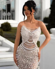 Celestial Empress Pearl Gown