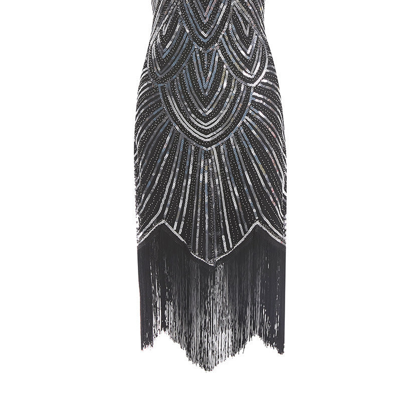 Gatsby Glam Fringe Cocktail Dress