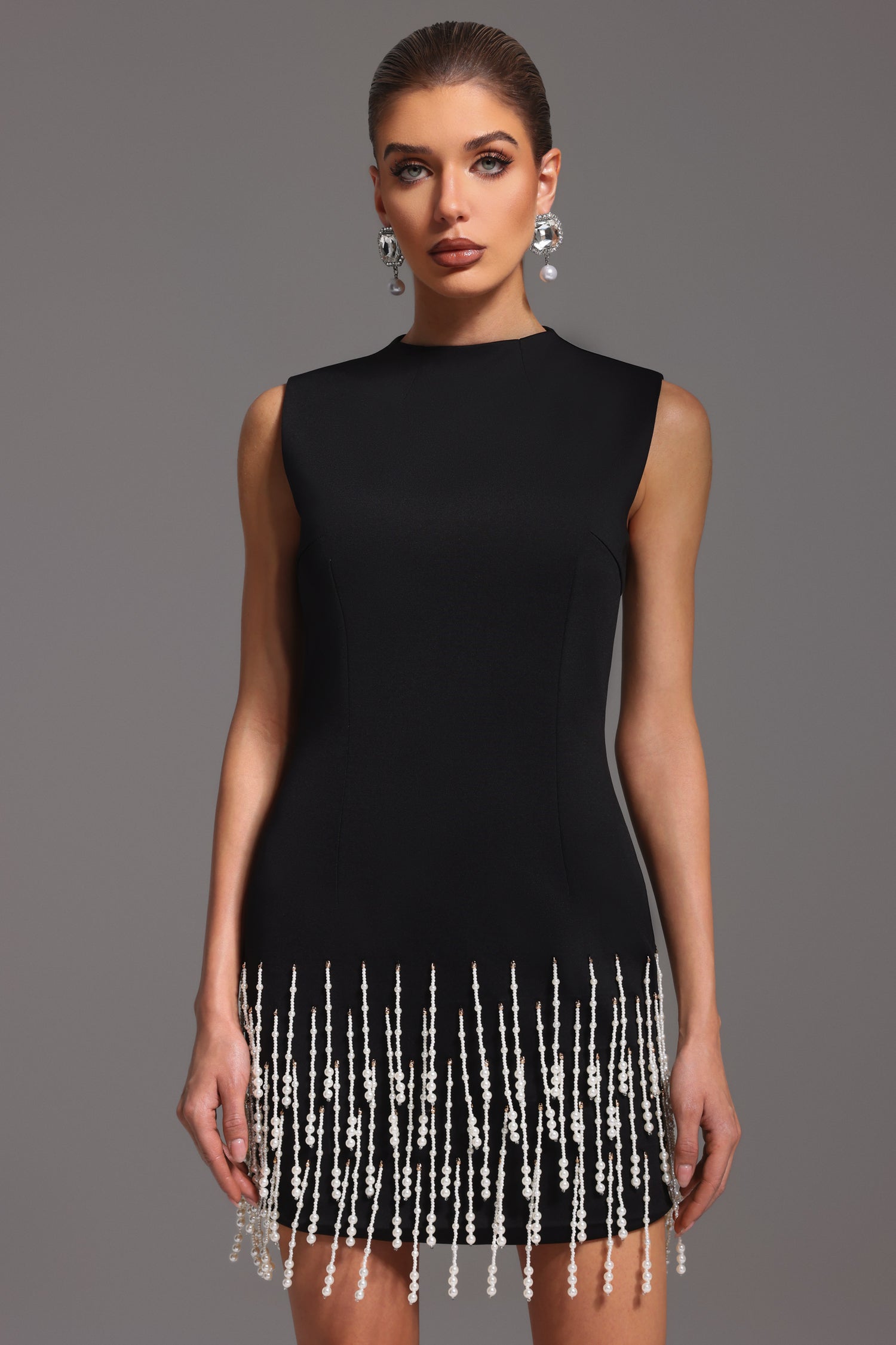 Midnight Fringe Muse Dress