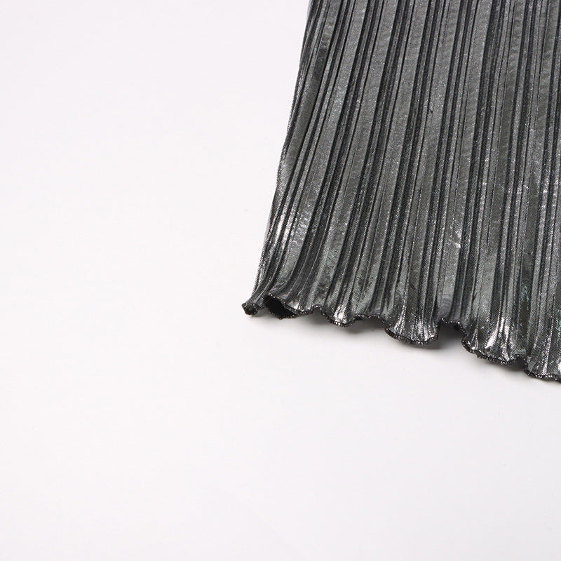 The Celestial Siren Metallic Gown