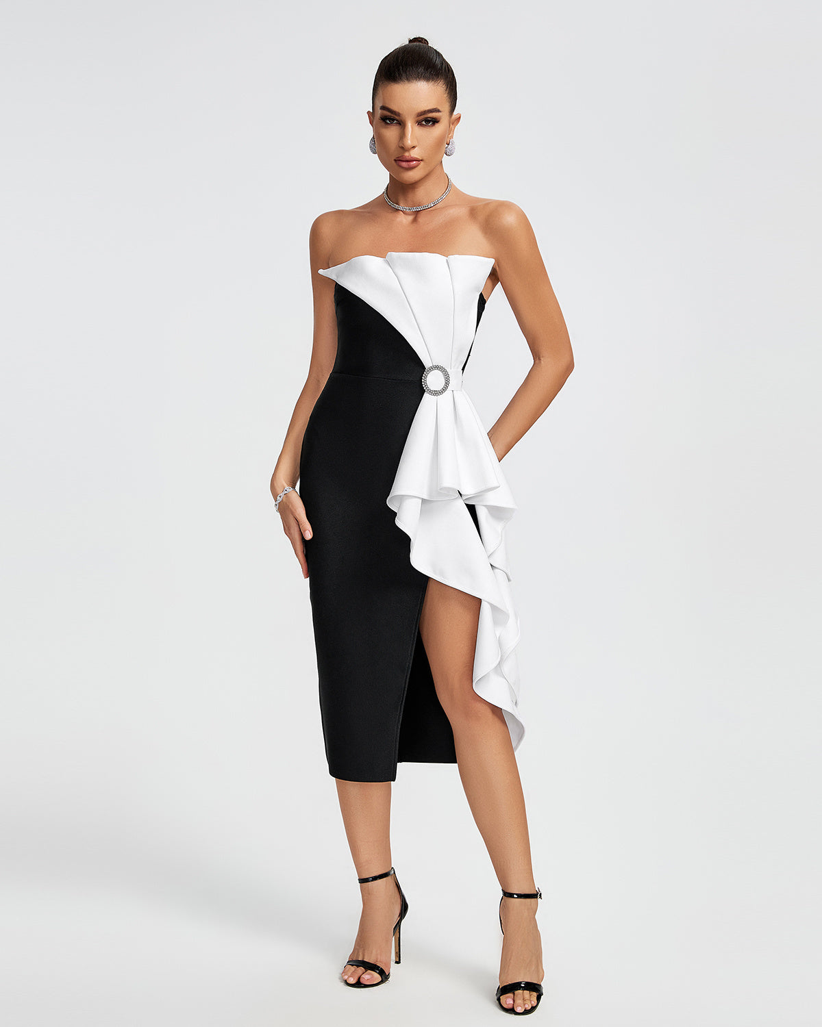 Black Orchid Statement Dress