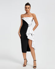 Black Orchid Statement Dress