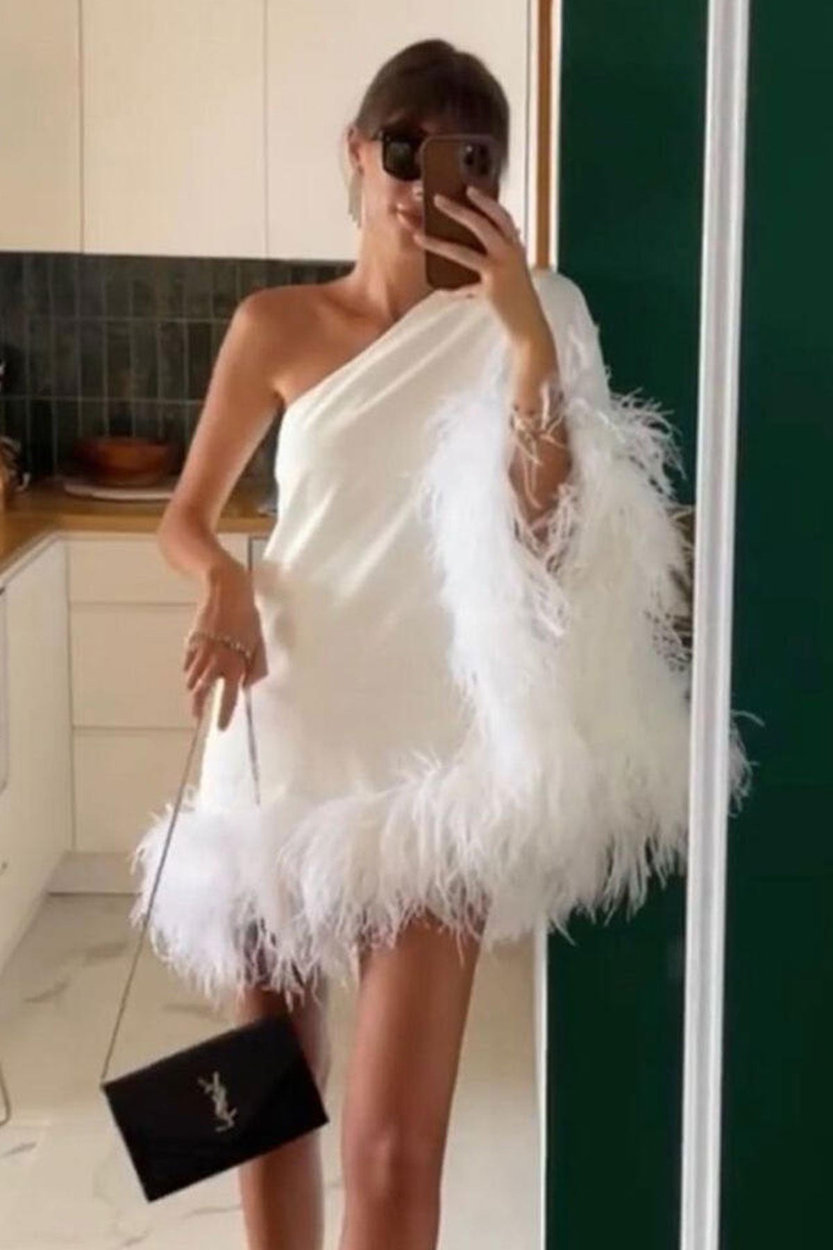 Elegant Breeze Fringed Poncho