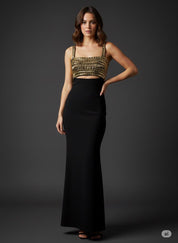 Gilded Desire Maxi Dress
