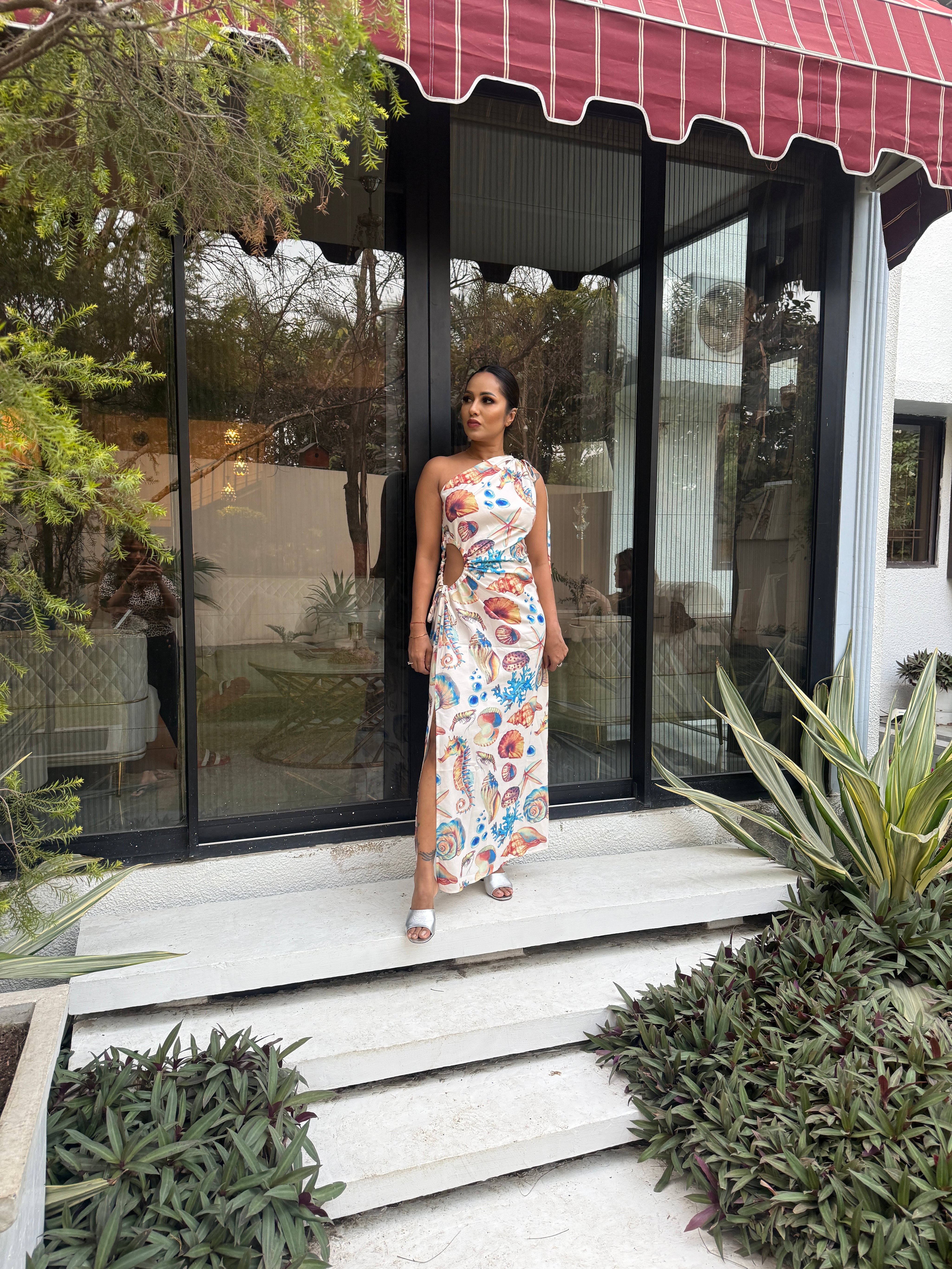 Oceana One-Shoulder Maxi Dress