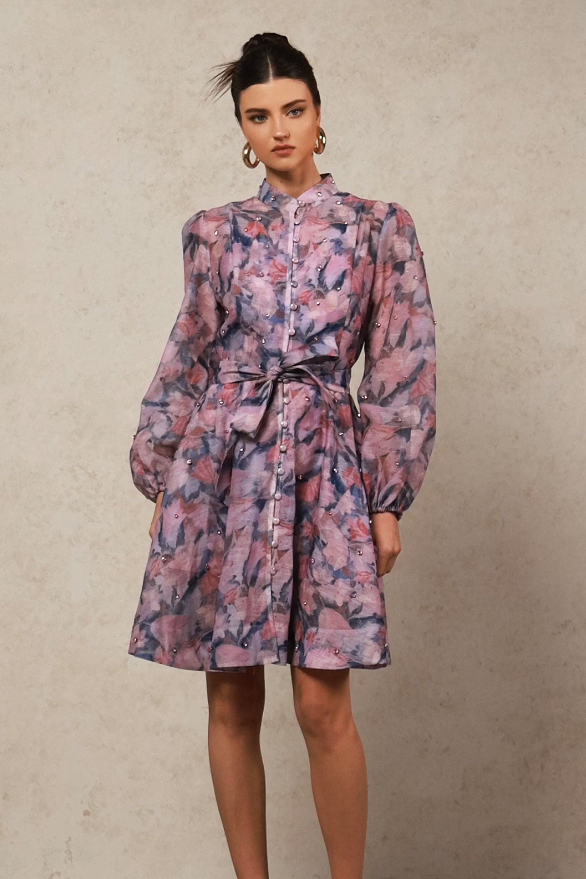 Bloom Ease Mini Dress