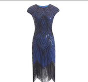 Gatsby Glam Fringe Cocktail Dress
